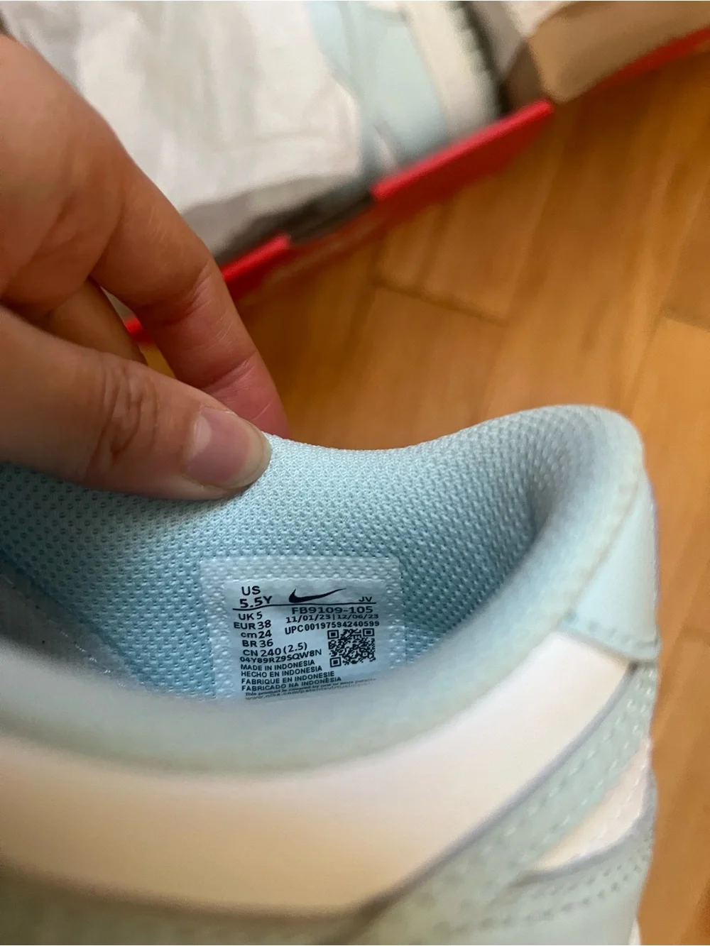 Light Blue Nike Dunk Low